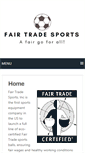 Mobile Screenshot of fairtradesports.com